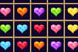 Jeu Sliding Hearts Match 3