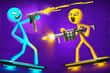 Jeu Stick Duel Battle