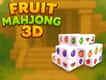 Jeu Mahjong 3D aux Fruits – Puzzle Relaxant