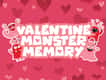 Jeu Mémoire des Monstres de la Saint-Valentin