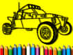 Jeu Livre de Coloriage Voitures de Rallye BTS