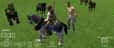 Jeu Cavalier vs Zombies : Simulation de Combat à Cheval