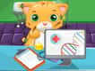 Jeu Clinique Vétérinaire Féline: Sauve les Chats Malades!