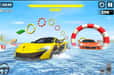 Jeu Cascades Aquatiques en Bolide 3D