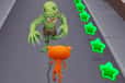 Jeu Angry Cat Run Zombies Alley
