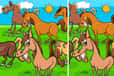 Jeu Différences Animaux