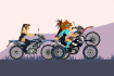 Jeu Anime Motocross