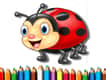 Jeu Livre de Coloriage Coccinelle: Exprimez Votre Créativité!