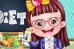 Jeu Bébé Hazel Habillage : Diététicienne