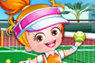 Jeu Bébé Hazel Habillage : Tenniswoman
