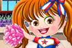 Jeu Bébé Hazel Habillage : Pom-Pom Girl