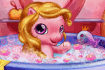 Jeu Bain de Bébé Poney