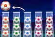 Jeu Ball Sort Soccer