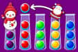 Jeu Triez les boules de Noël