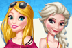 Jeu Barbie et Elsa BFFs