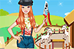 Jeu Barbie fille de ferme