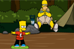 Jeu Bart Simpson Skateboarding