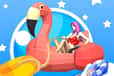 Jeu Bikini Surfing Rescue