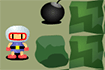Jeu Bomberman dans un champ de citrouilles