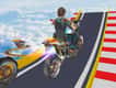 Jeu Méga Rampe Moto Extrême: Défis de Stunts Aériens