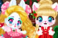 Jeu Chat & Lapin Look de Noël