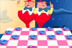 Jeu Dames : Alice au Pays des Merveilles