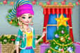 Jeu Décoration et Habillage Princesse de Noël