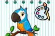 Jeu Coloriages Perroquet