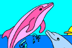 Jeu Coloriage Dauphin