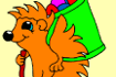 Jeu Coloriage Hérisson