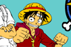 Jeu Coloriage One Piece : Luffy et Zoro