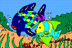 Jeu Coloriage Poissons et Fonds Marins