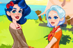 Jeu Crystal et Ava en Camping sauvage