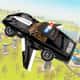 Jeu Police Volante: Simulation de Voiture Volante de Police
