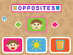 Jeu Les Opposés: Apprends en t