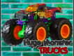 Jeu Camions Monstres XXL: Puzzles de Bolides Géants