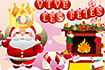 Jeu Cartes de Noël décorées