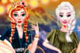 Jeu Elsa et Anna Voyage de Pâques