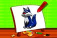 Jeu Cahier de Coloriage Loups
