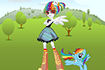 Jeu Habillage Rainbow Dash
