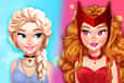 Jeu Elsa devient Scarlet Witch