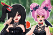 Jeu Princesse gothique Coiffure tendance