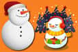 Jeu Gravity Snowman Christmas