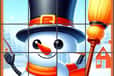 Jeu Happy Snowman Puzzle