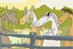 Jeu Cheval Chorale
