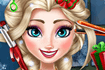 Jeu Elsa Coiffure tendance de Noël
