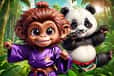 Jeu Kung-Fu Little Animals