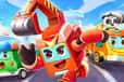 Jeu Panda et Robocar Poli