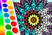 Jeu Mandala Cahier de Coloriage