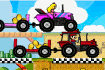 Jeu Mario Tractor Drag Race